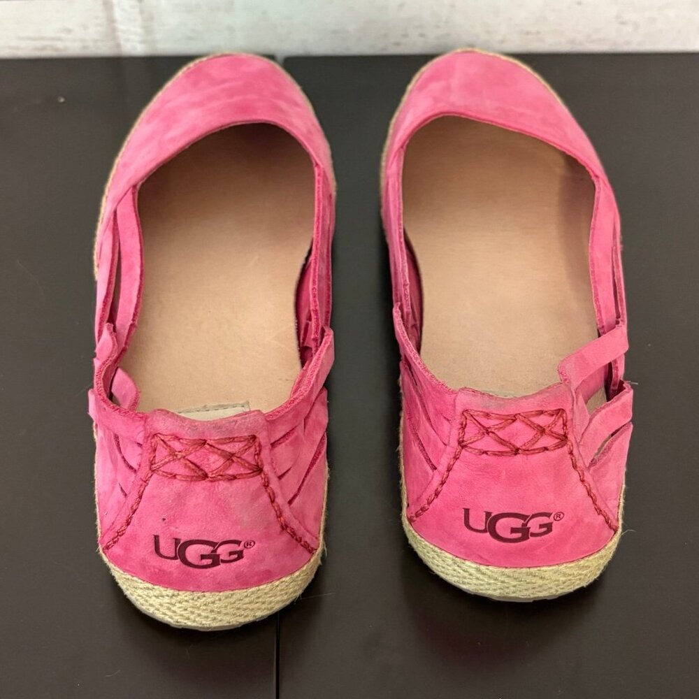 UGG‎ Australia Cicily Pink Flats Womens 9.5/10 - Picture 4 of 6